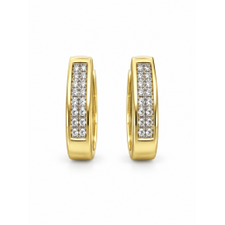 Pre Owned 14ct Diamond Earrings ZC47